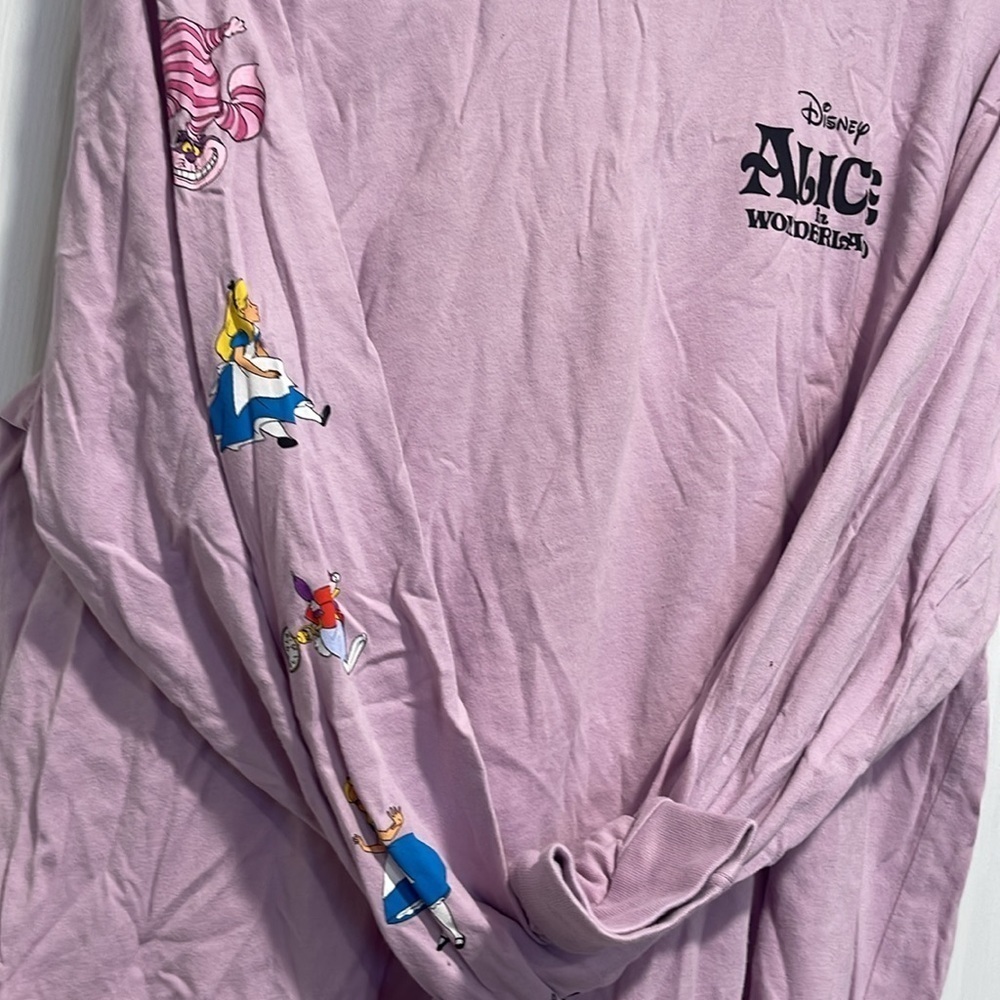Alice in Wonderland, long sleeve shirt - Picture 2 of 2